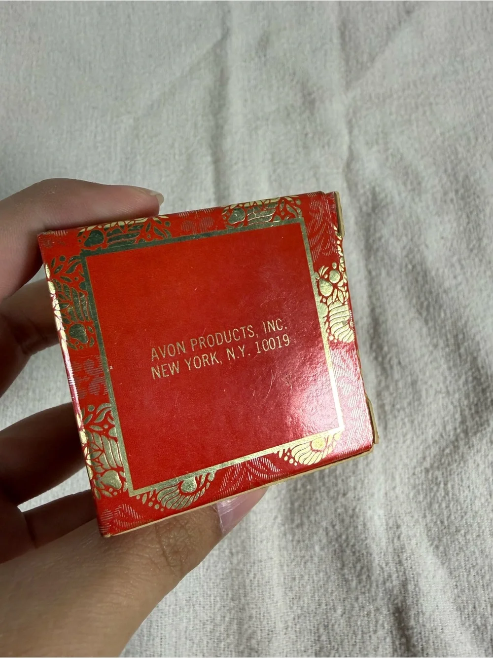 Vintage Avon Roses, Roses Cream .66 OZ. Sachet with Original Box